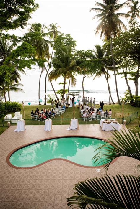 Naturally Beautiful Wedding In Puerto Rico Destination Wedding Details