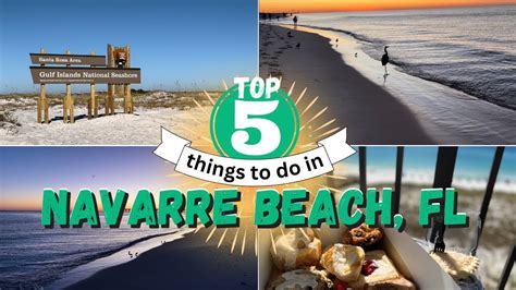 Navarre Beach Fl Top 5 Things To Do In Navarre Beach Florida Youtube