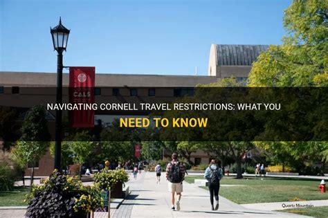 Navigating Cornell Travel Restrictions What You Need To Know