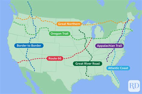 Navigating The American Landscape A Comprehensive Guide To Road Trip Planning In 2024 Map