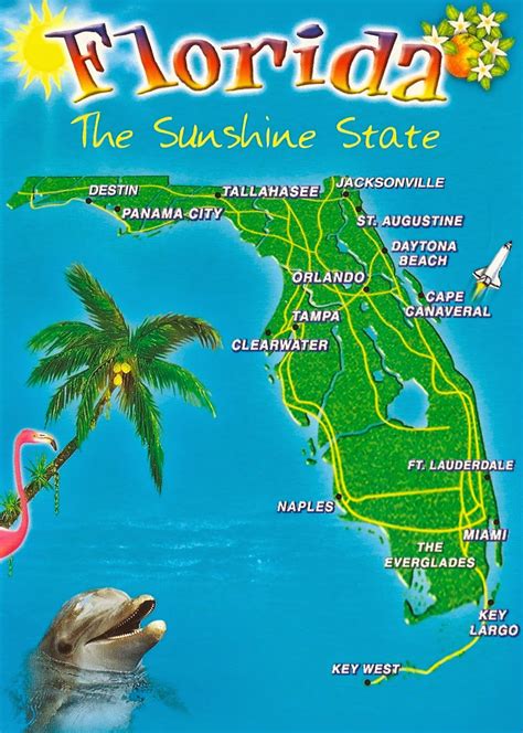 Navigating The Sunshine State A Comprehensive Guide To Florida S Map