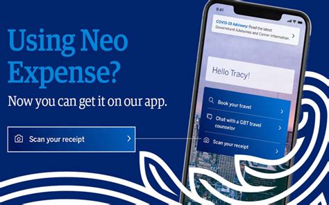 Neo Travel And Expense Management Tool By Amex Gbt