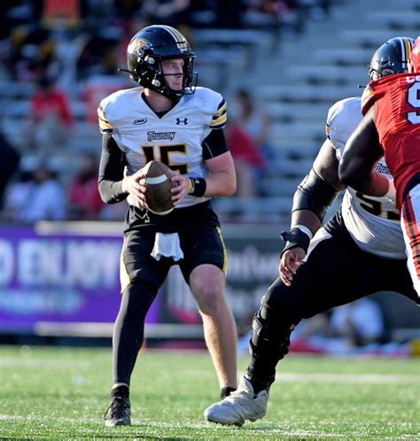 Never Satisfied Towson Qb And Liberty Grad Nathan Kent Is Always Looking For Ways To Get