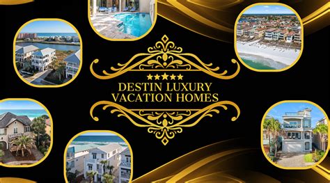 New Destin Luxury Vacation Homes