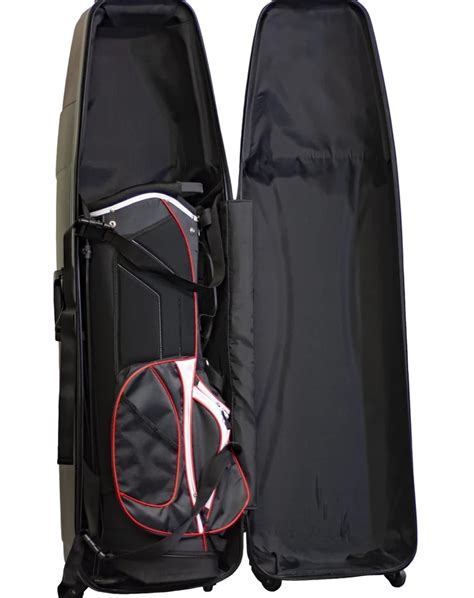 New Jef World Of Golf Hard Case Travel Cover For Golf Bag Clubs