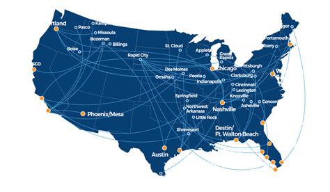 New Nonstop Airline Routes Allegiant