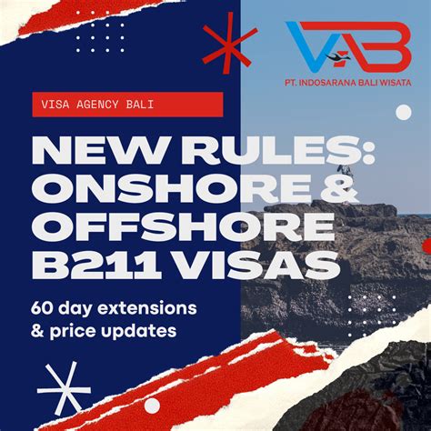 New Regulations For B211 Visa For Bali Onshore Amp Offshore Visa Agency Bali