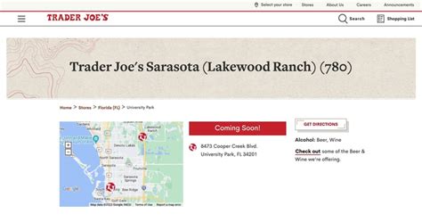 New Trader Joe S Second Location Coming To Sarasota Florida