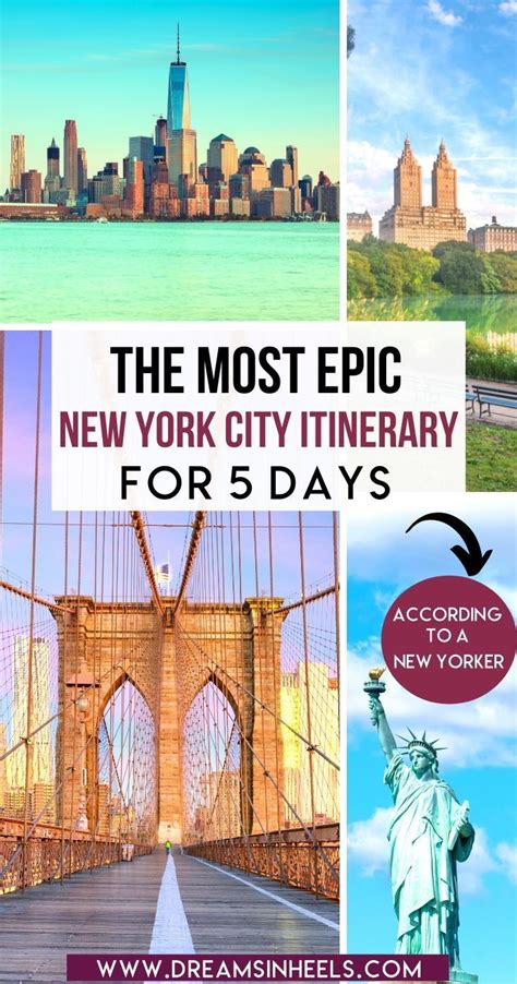 New York Itinerary 5 Days In New York City North American Travel