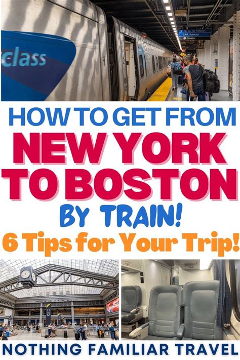 New York To Boston By Train 6 Helpful Tips To Know First