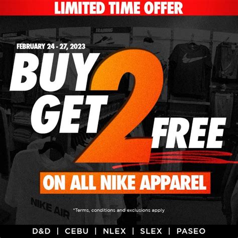 Nike Factory Store Ph Buy Two Get Two Promo