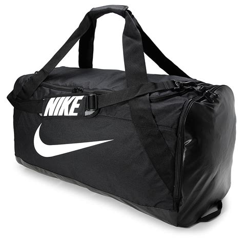 Nike Nike Nkba5352 010 Xl Brasilia Extra Large Duffel Bag Black Black White Duffel Bags