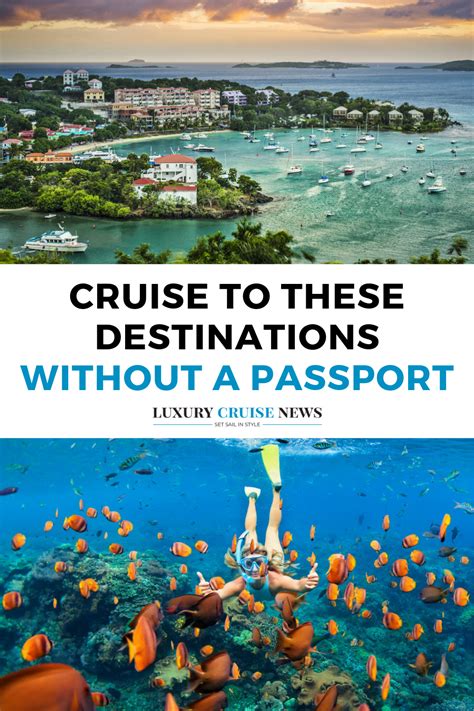 No Passport No Problem Cruise To These Destinations Without A