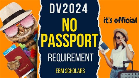 No Passport Requirement For Dv2024 It S Official Breaking News