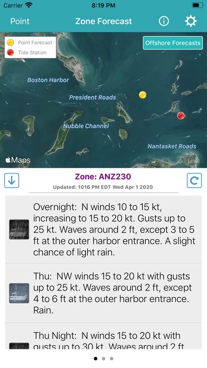 Noaa Marine Forecast Weather By Lw Brands Llc