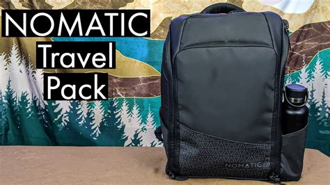 Nomatic Travel Pack Review V1 Stellar Minimal Travel Bag With Lots