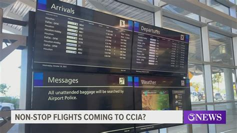 Nonstop Flights Coming To Ccia Youtube