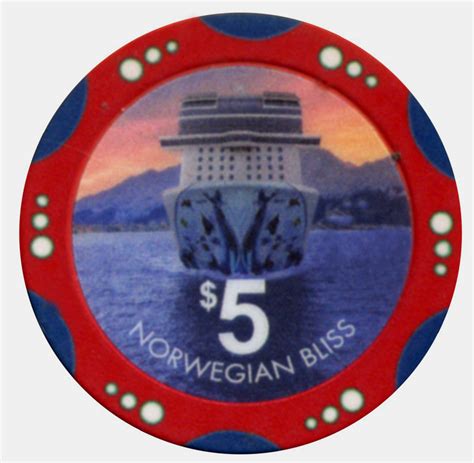 Norwegian Cruise Line 5 Ncl Bliss Le Inaugural Chip Chipper Club