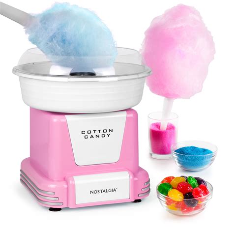 Nostalgia Pcm805pnk Retro Hard Sugar Free Candy Cotton Candy Maker