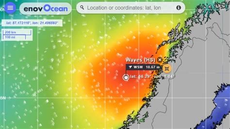 Noveltis Launches Enovocean Com Marine Weather Forecast Sea And Job