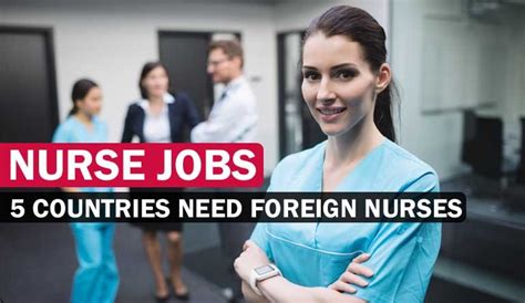 Nurse Jobs 5 Countries Need Foreign Nurses Apply Here