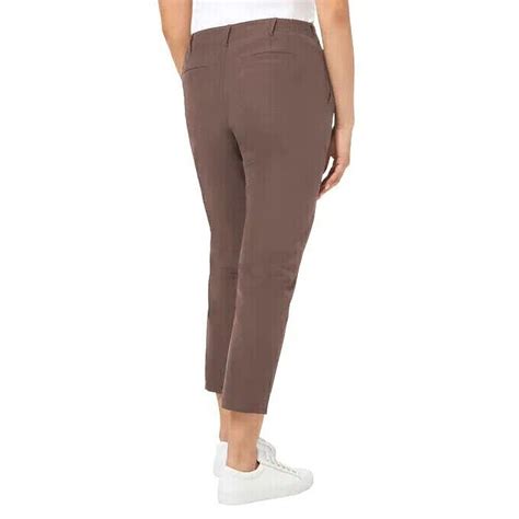 Nwt Kirkland Signature Women S Woven Travel Pants Deep Taupe Size 6 60