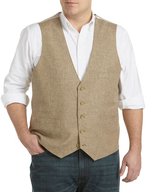 Oak Hill Men S Big And Tall Reversible Vest Clothing Men S Clothing