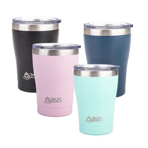 Oasis Stainless Steel Double Wall Insulated Amp Quot Travel Cup Amp Quot 350Ml