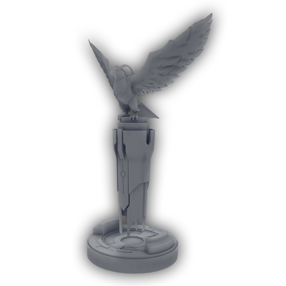 Obj File Fast Travel Statue Palworld 3D Printer Model To Download Cults