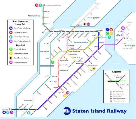 Oc Diagram My Dream Staten Island Railway Expansion R Transitdiagrams