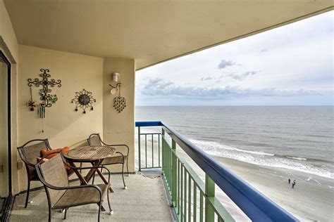 Oceanfront North Myrtle Beach Condo W Pool Evolve