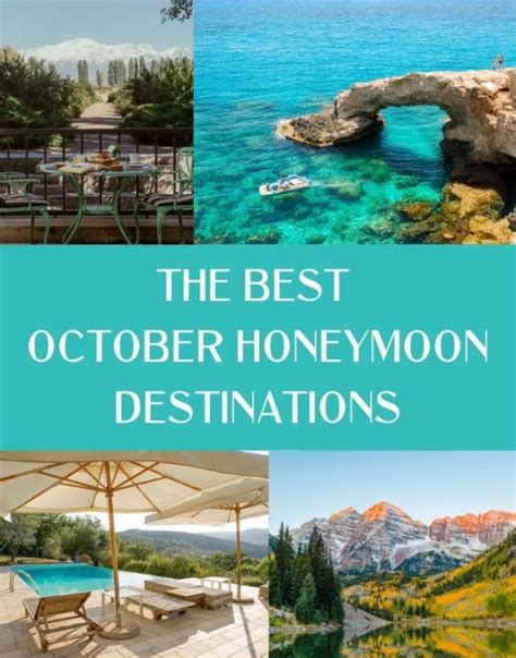 October Honeymoon Destinations