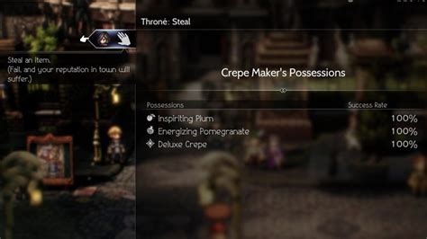 Octopath Traveler 2 Stealing Guide Best Items To Steal