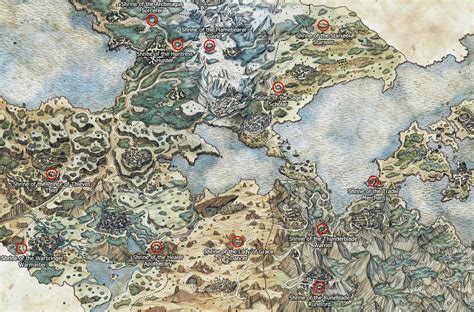 Octopath Traveler Shrine Locations Map