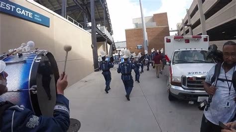 Odu Marching Band Guest Bass Drum Pov 11 5 22 Youtube