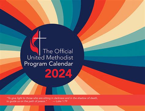 Official United Methodist Program Calendar 2024 Cokesbury