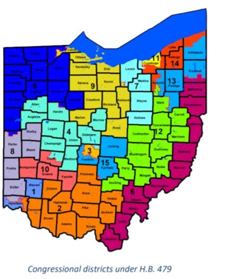 Ohio House Republicans Propose Congressional Map That Splits Cuyahoga County Three Ways