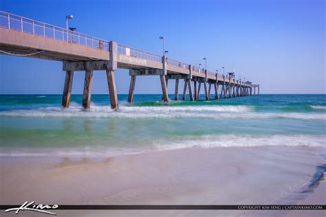 Okaloosa Island Fishing Pier Royal Stock Photo