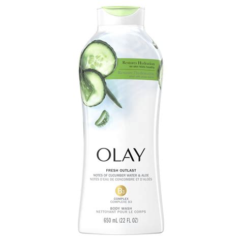 Olay Fresh Outlast Body Wash Cucumber Amp Aloe Shop Body Wash At H E B