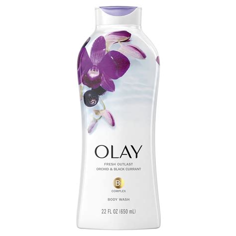 Olay Fresh Outlast Orchid Black Current B3 Complex Body Wash 700Ml