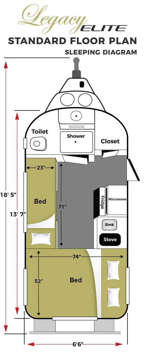 Oliver Travel Trailer Floor Plans Floorplans Click