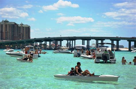 Once A Tiny Island On The South Side Of Choctawhatchee Bay The Sandbar