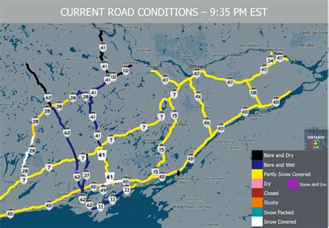 Ontario Road Conditions Interactive Map Verjaardag Vrouw 2020