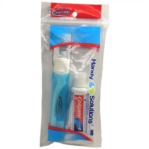 Oral Care Colgate Travel Toothbrush Toothpaste Set 1 Ct Ralphs