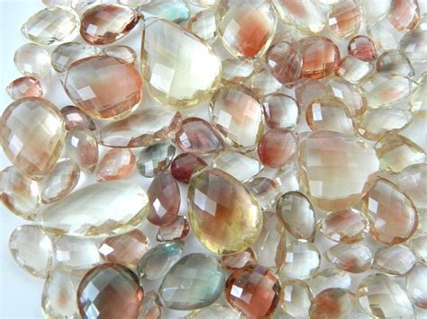 Oregon Sunstone Faceted Briolettes From My Own Collection Types Of Gems State Of Oregon