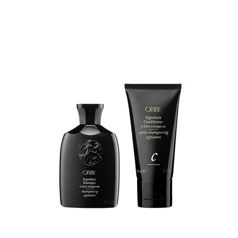 Oribe Signature Shampoo And Conditioner 2 7 Oz Travel Size Set