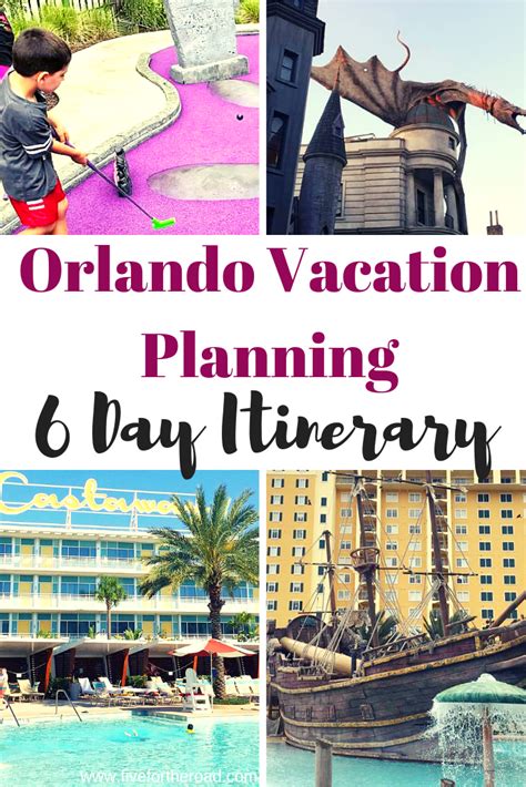 Orlando With Kids 6 Day Orlando Itinerary Family Of Five Family