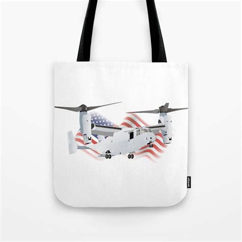 Osprey American Convertiplane Aircraft Tote Bag By Norsetech Society6