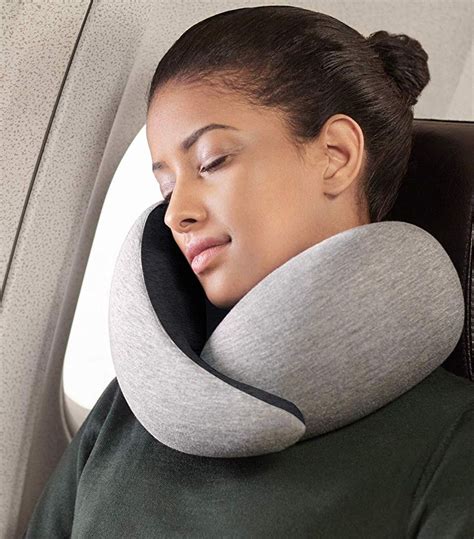 Ostrich Pillow Go Travel Pillow With Memory Foam For Airplanes