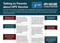 Outreach To Parents Hpv Cdc